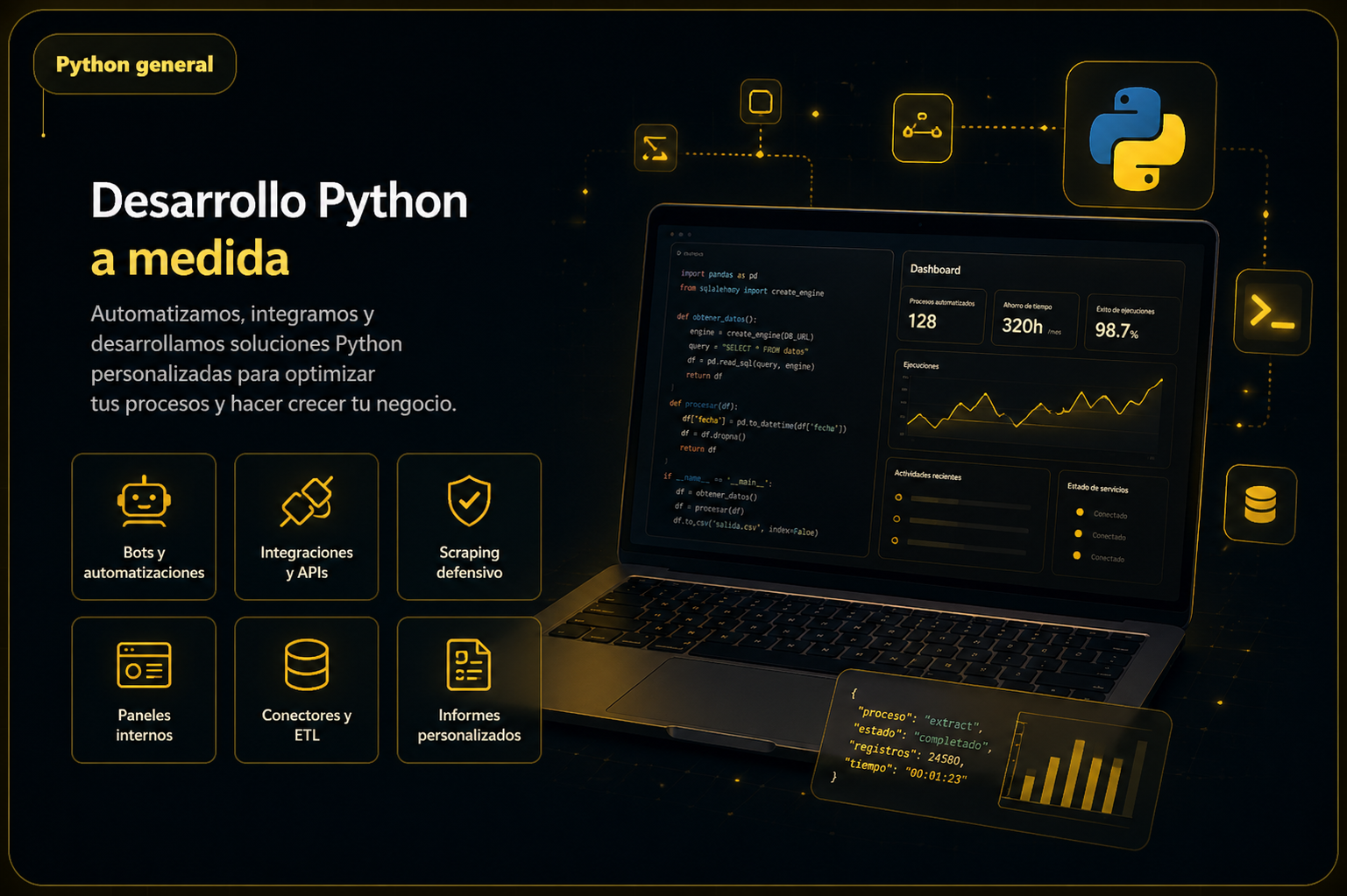 Desarrollo Python a medida NEXONEXT