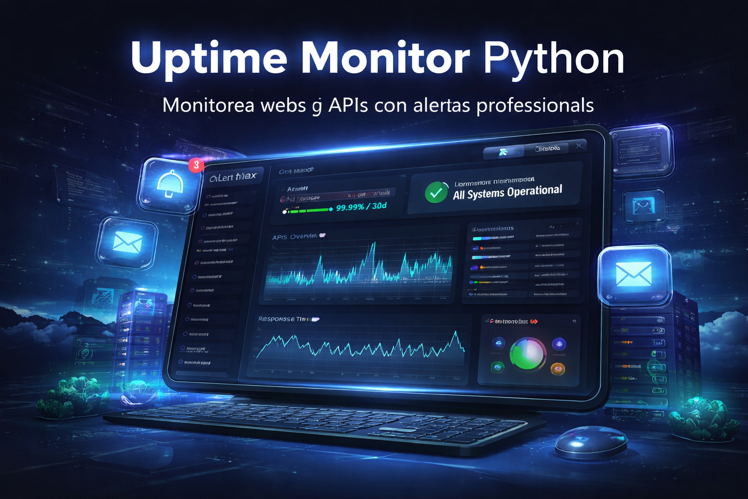 Visual principal Uptime Monitor